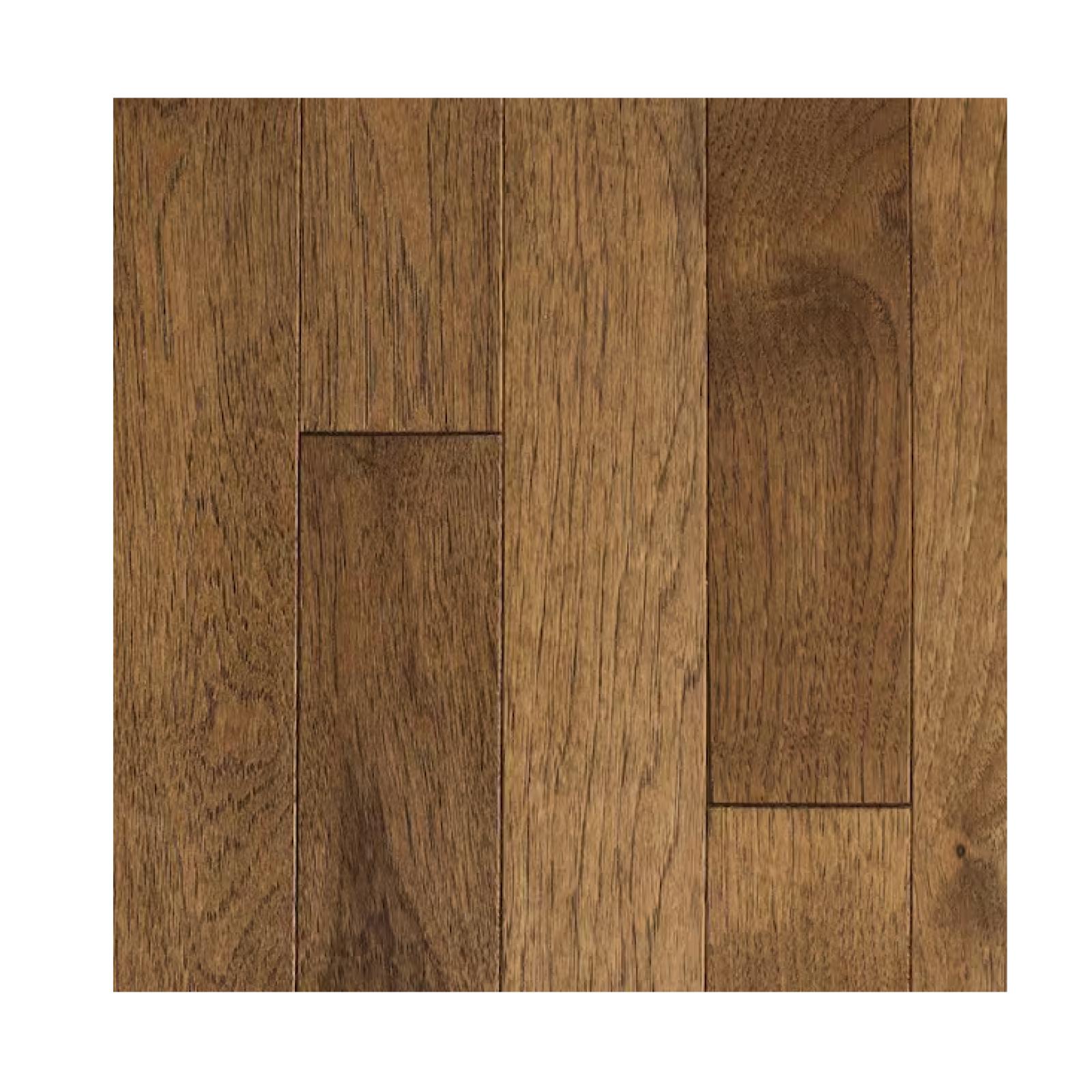 DALLAS LOCATION - Blue Ridge Hardwood Flooring Hickory Sable 3/4 in. Thick x 3 in. Wide x Random Length Solid Hardwood Flooring (24 sqft/case) PALLET- (25 CASES)