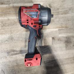 HOUSTON LOCATION - AS-IS Milwaukee M18 FUEL 18V Lithium-Ion Brushless Cordless 1/2 in. Impact Wrench w/Friction Ring Kit