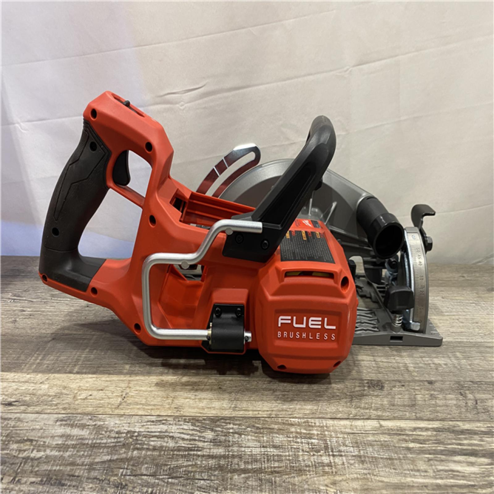 AS-IS Milwaukee FUEL 18V Lithium-Ion Cordless 7-1/4 in. Rear Handle Circular Saw (Tool-Only)