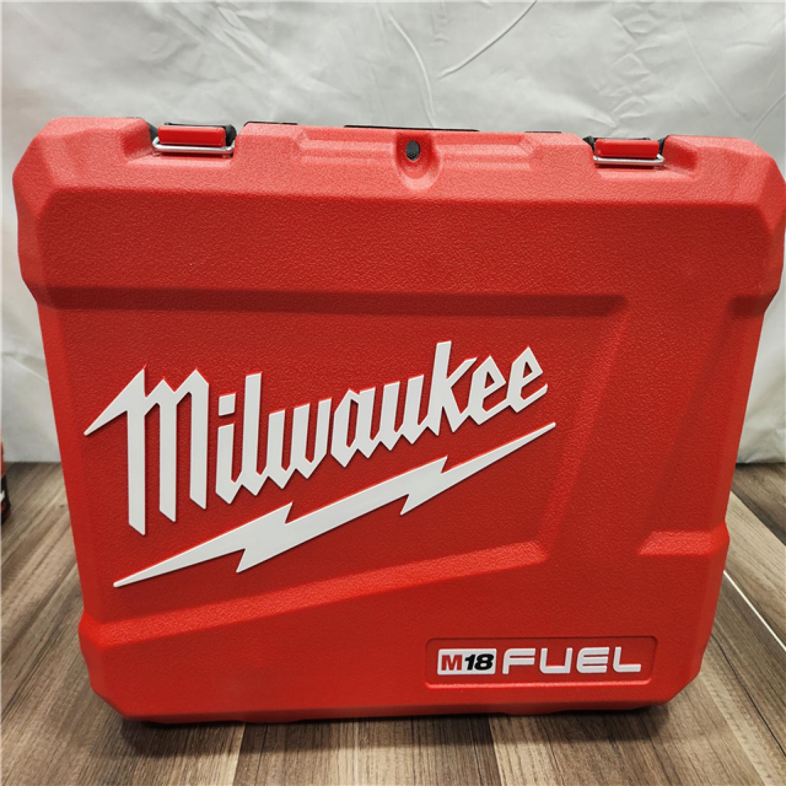 AS-IS Milwaukee M18 FUEL 18V Lithium-Ion Brushless Cordless Hammer Drill and Impact Driver Combo Kit (2-Tool) with 2 Batteries