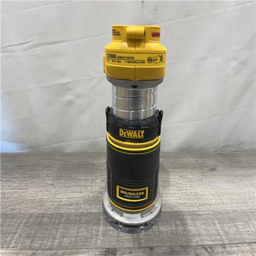 AS-IS DEWALT 20V MAX XR Cordless Brushless Fixed Base Compact Router (Tool Only)