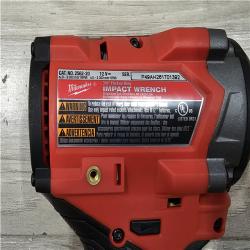 AS-IS Milwaukee FUEL 12V Lithium-Ion Brushless Cordless Stubby 3/8 in. Impact Wrench (Tool-Only)