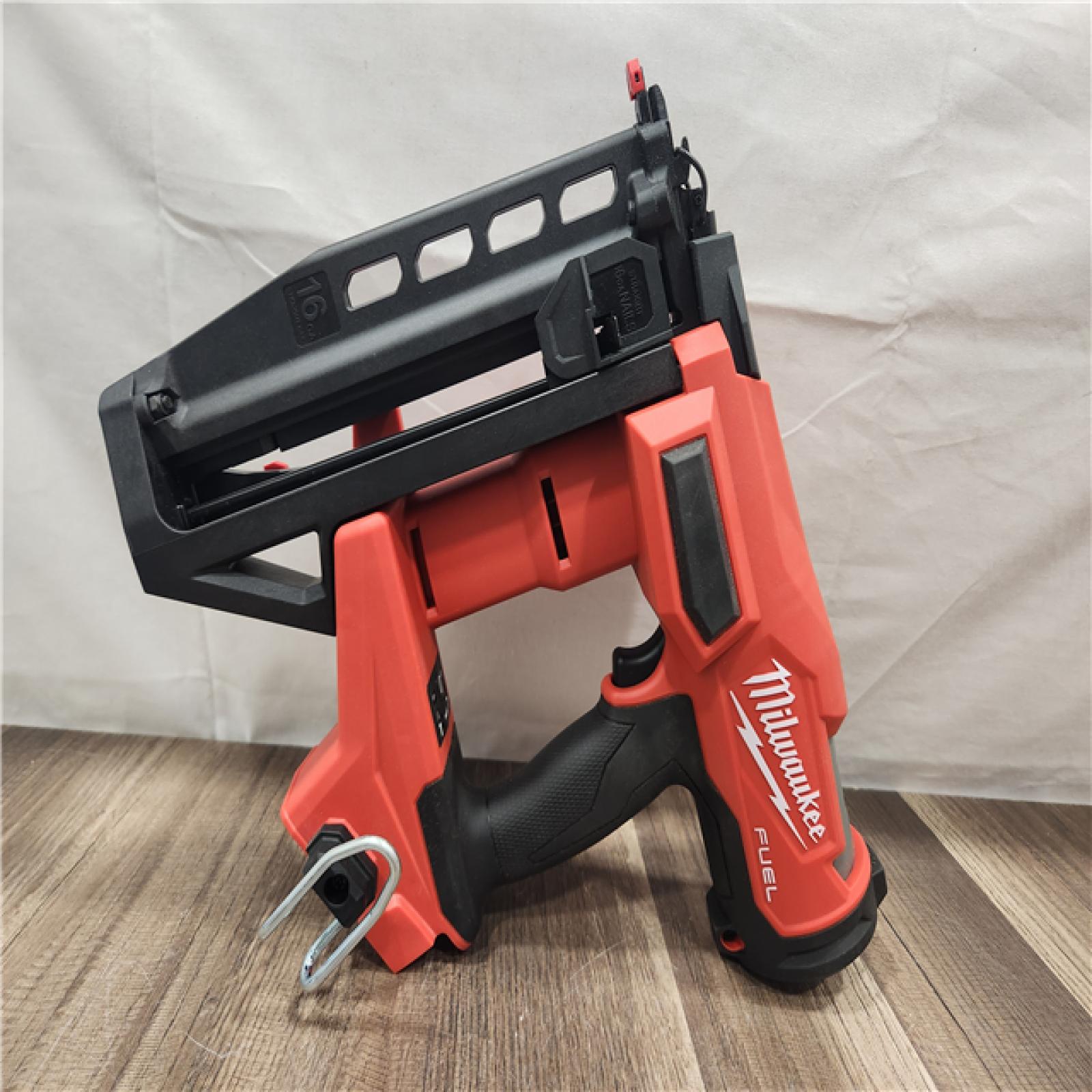 AS-IS- MILWAUKEE 16 GAUGE STRAIGHT FINISH NAILER (TOOL ONLY)