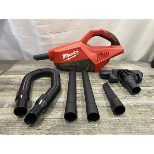 AS-IS Milwaukee 18-Volt Lithium-Ion Brushless Bagless Cordless HEPA Handheld Vacuum