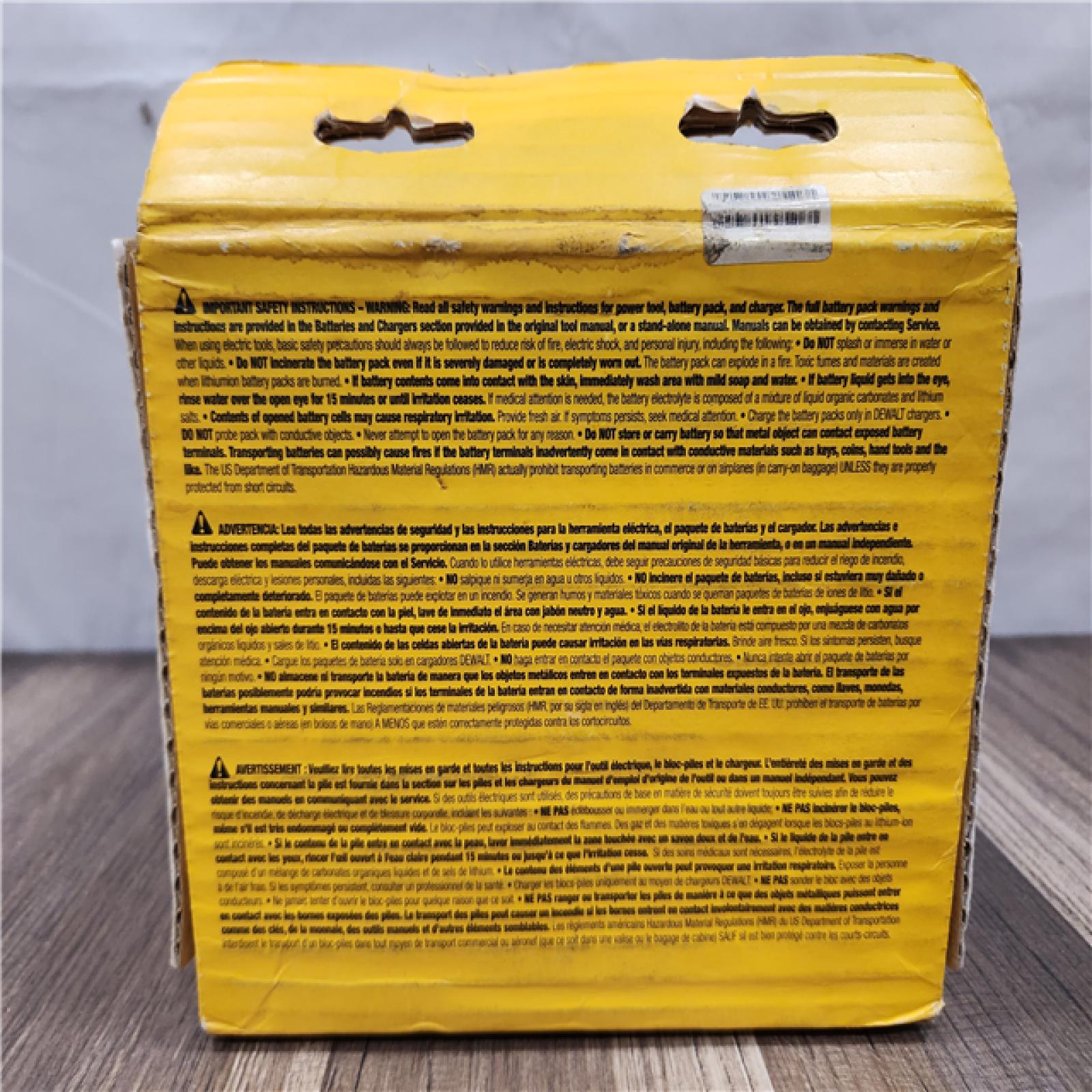 NEW- DEWALT 20V MAX XR Lithium-Ion 8.0 Ah Battery Pack (2-Pack)