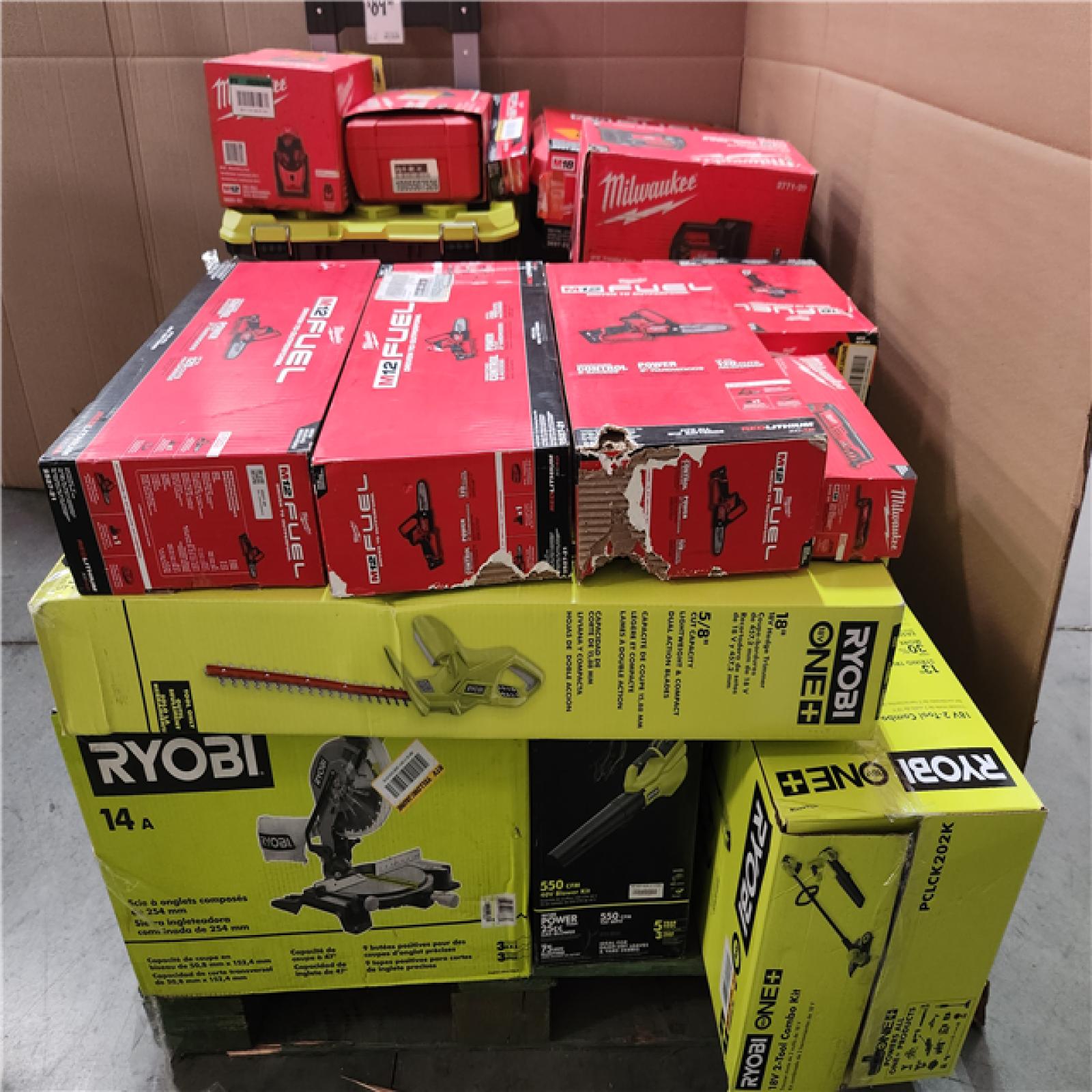 CALIFORNIA AS-IS TOOL PALLET