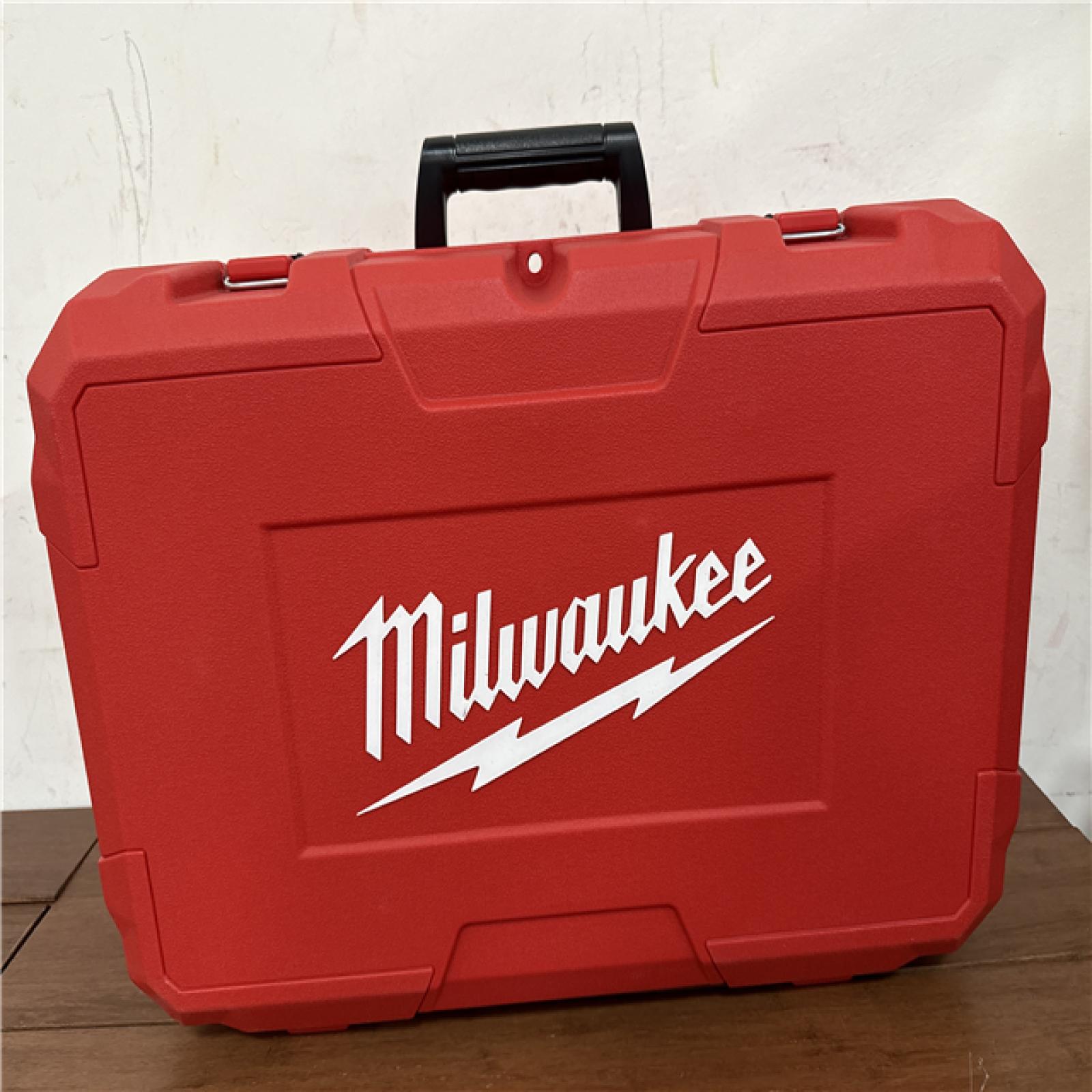 California AS-IS Milwaukee Forcelogic M18 Press Tool Kit  Includes (2) Batteries  Charger and Hard Case; Appears in Like New Condition