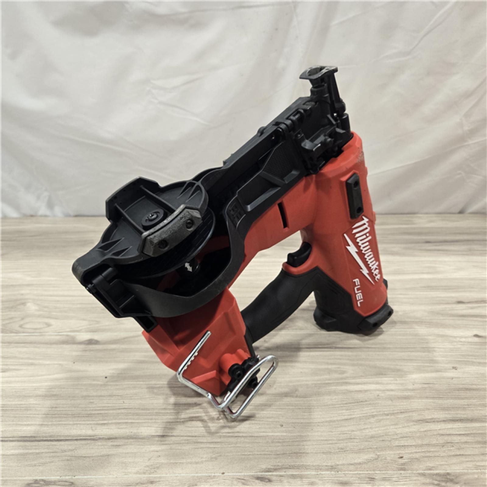 AS-IS Milwaukee M18 FUEL 18V Cordless Coil Roofing Nailer (Tool Only)