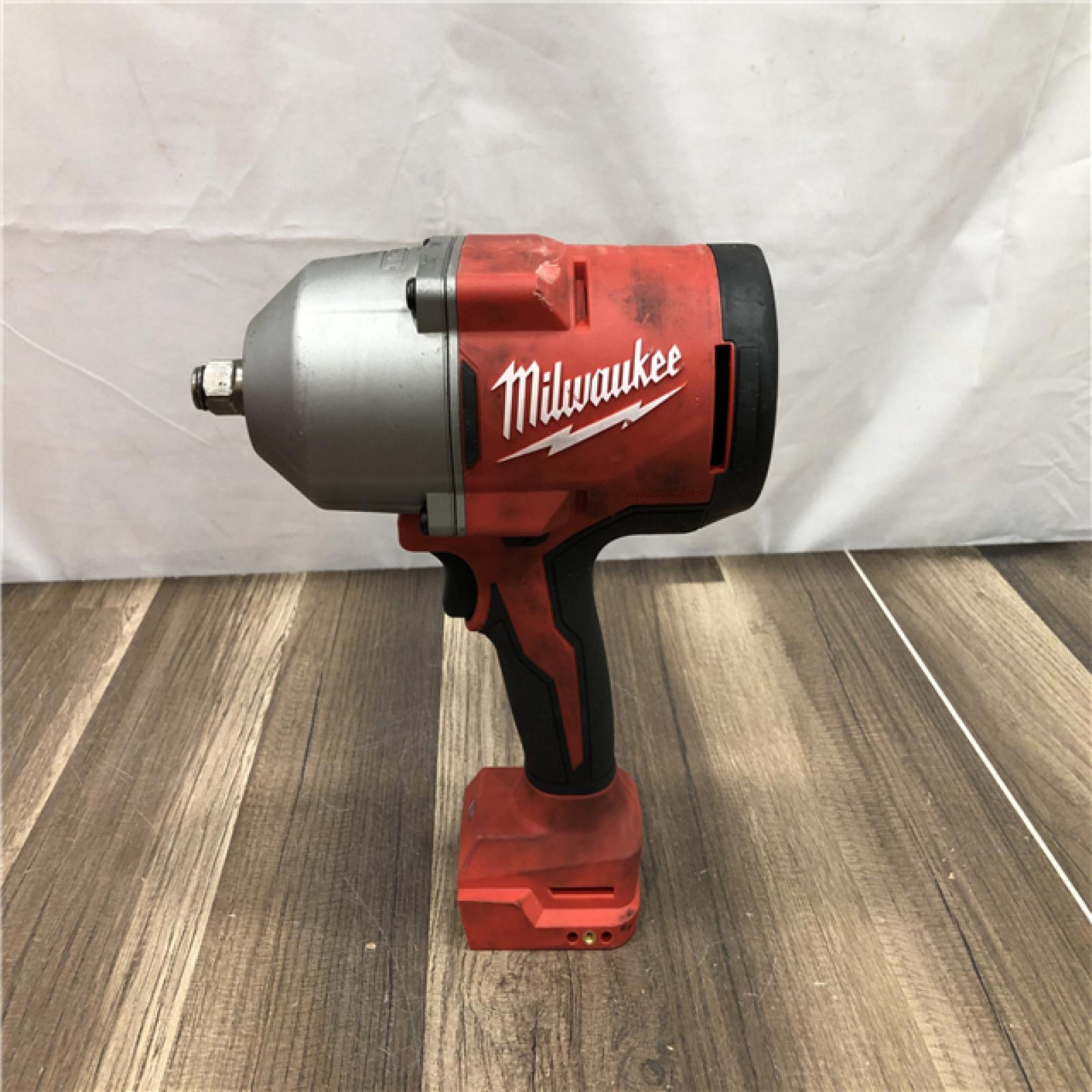 AS-IS Milwaukee 18-Volt Lithium-Ion Brushless 1/2 in. High Torque Impact Wrench with Friction Ring (Tool-Only)