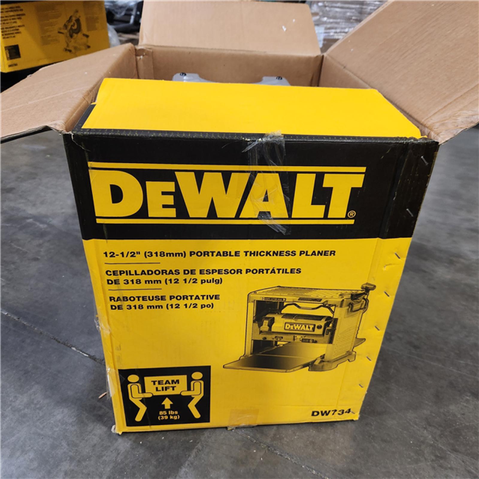 As-Is DEWALT 15 Amp Corded 12.5 in. Bench Planer