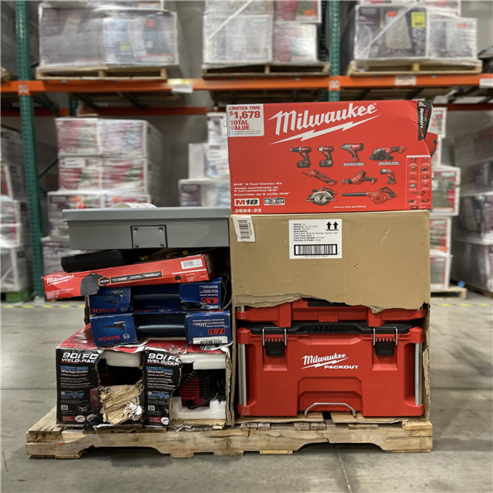 DALLAS LOCATION - AS-IS HOME IMPROVEMENT PALLET