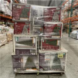 DALLAS LOCATION - AS-IS ASSORTED CHRISTMAS TRESS PALLET
