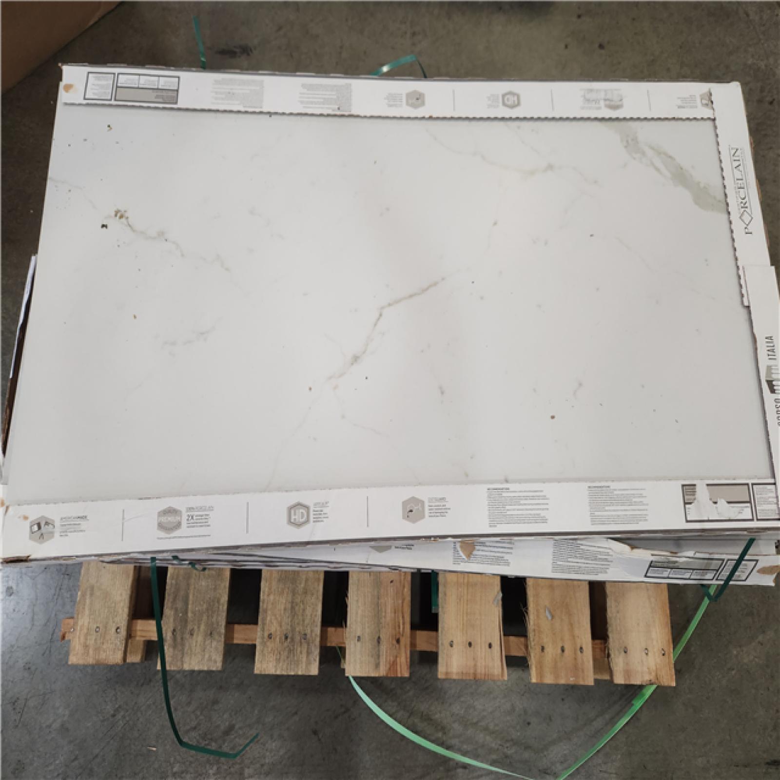 Phoenix Corso Italia Impero Prestige White Matte 24 in. x 48 in. Marble Look Porcelain Floor and Wall Tile (310 sq. ft./20 Case)