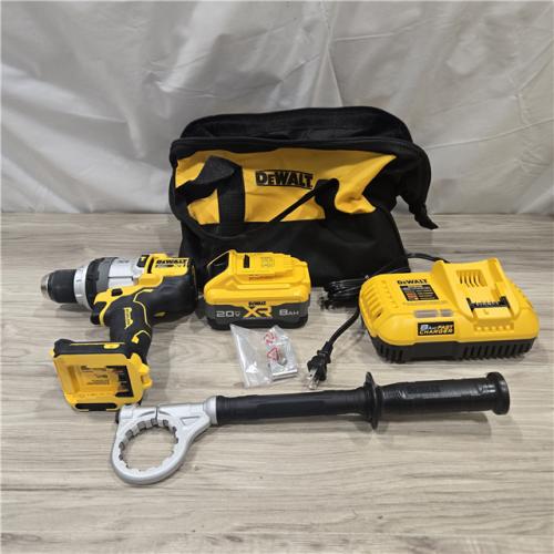 AS-IS DEWALT 20V XR Lithium-Ion Cordless Hammer Drill Kit