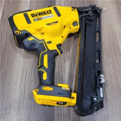 AS-IS DeWalt 20V MAX XR 15 Ga. Cordless 34 Deg Nailer Kit (Battery & Charger) 20 V