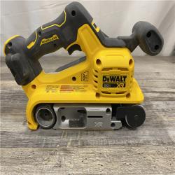AS-IS DEWALT 20V MAX* XR Brushless Cordless Belt Sander (Tool-Only)