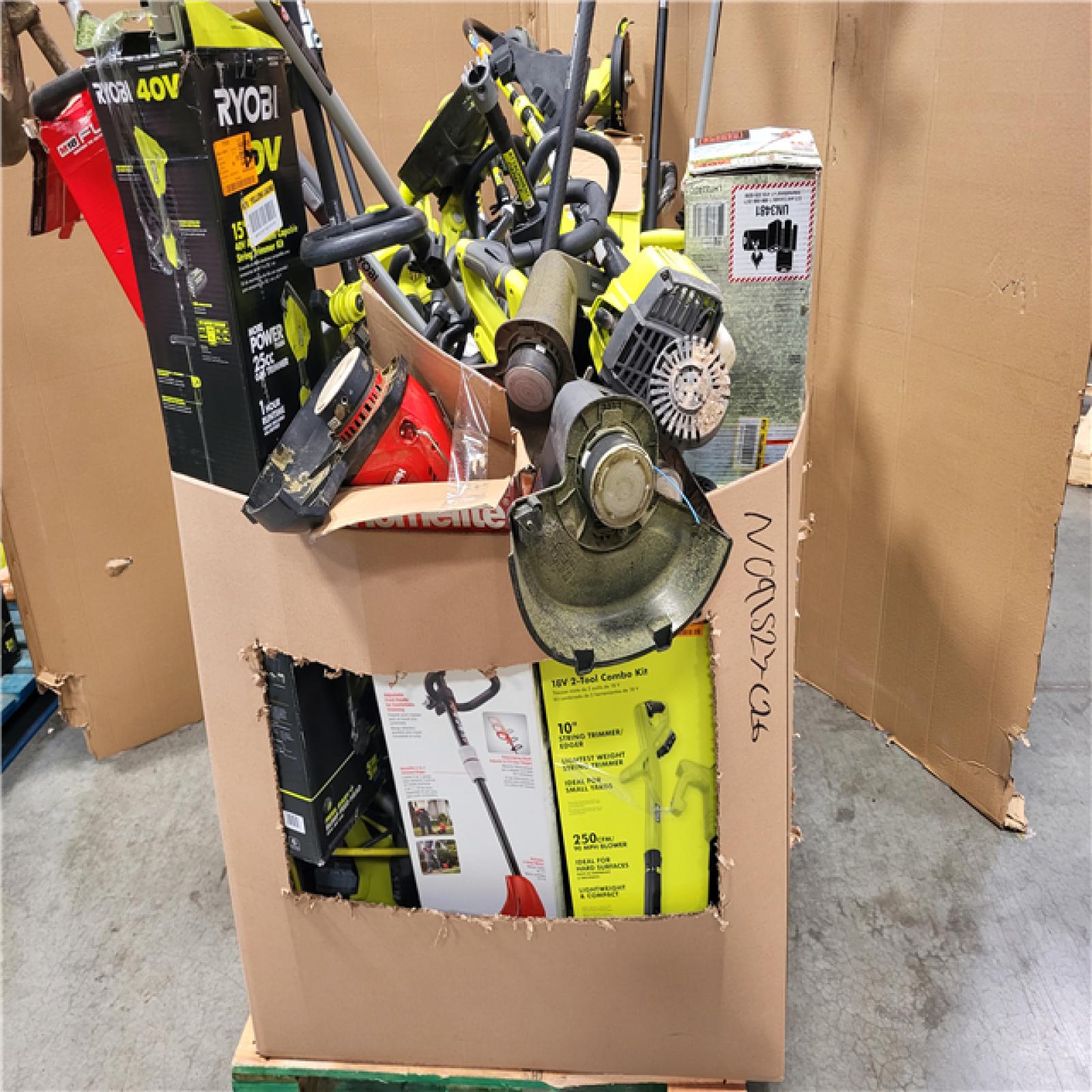 CALIFORNIA AS-IS TOOL PALLET
