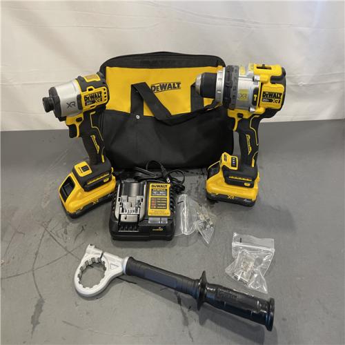 AS-IS - DEWALT 20-Volt Lithium-Ion Cordless 2-Tool Combo Kit