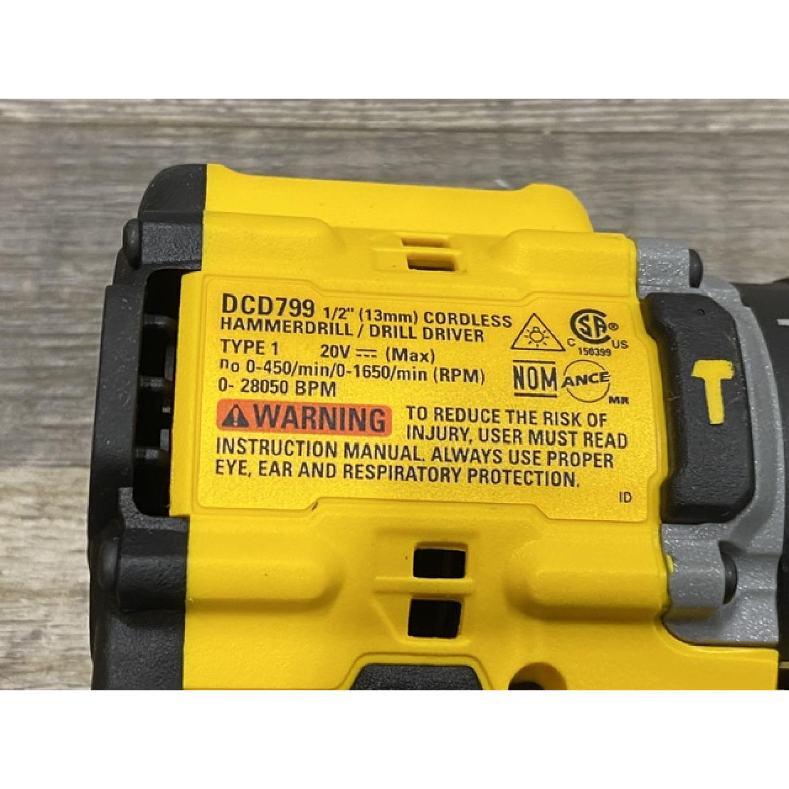 AS-IS DEWALT ATOMIC 20V MAX Lithium-Ion Cordless 2-Tool Combo Kit