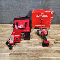 HOUSTON LOCATION - AS-IS Milwaukee FUEL 18V Lithium-Ion Brushless Cordless 1/2 in. Impact Wrench w/Friction Ring Kit