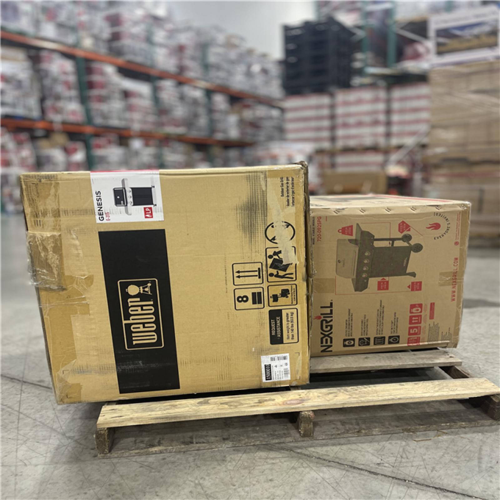 DALLAS LOCATION- MIXED GRILL PALLET ( 2 UNITS)