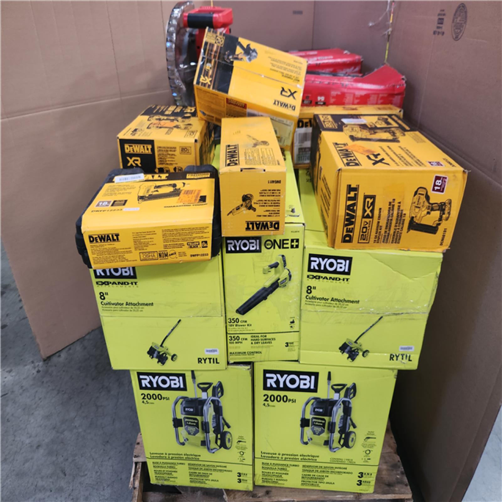 CALIFORNIA AS-IS TOOL PALLET