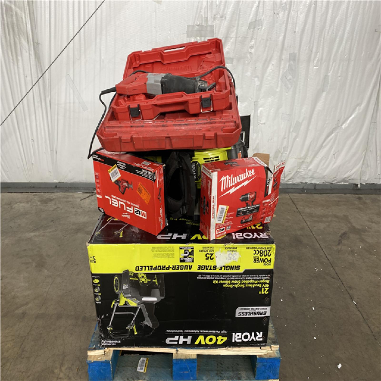 Houston Location AS IS - Tool Pallet