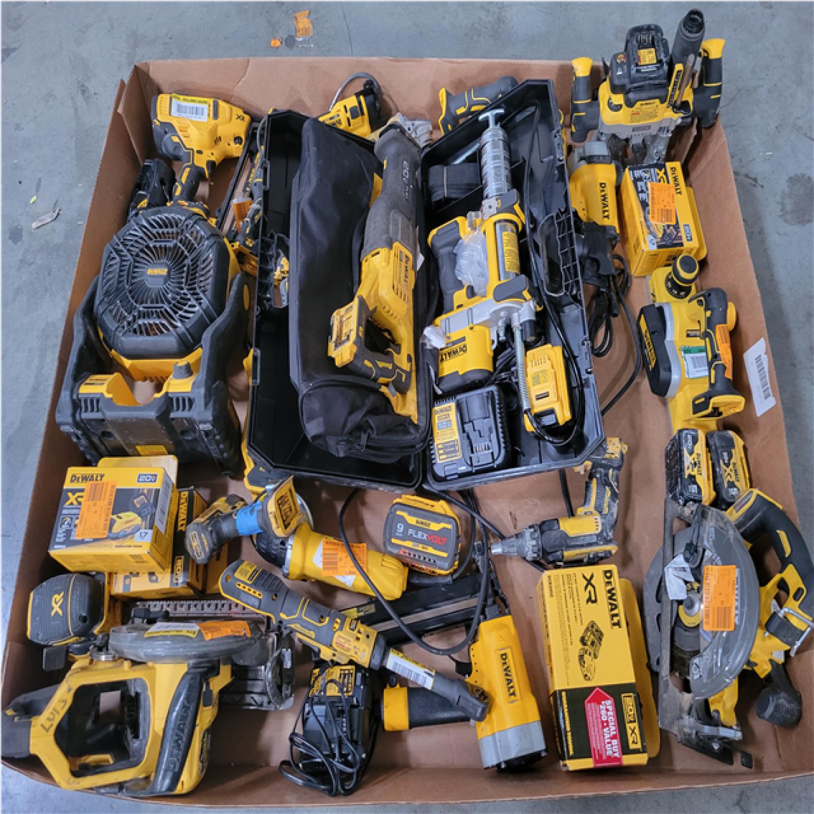 CALIFORNIA AS-IS TOOL PALLET