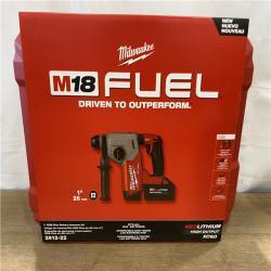 NEW! Milwaukee FUEL 18V Lithium-Ion Brushless 1 in. Cordless SDS-Plus Rotary Hammer Kit