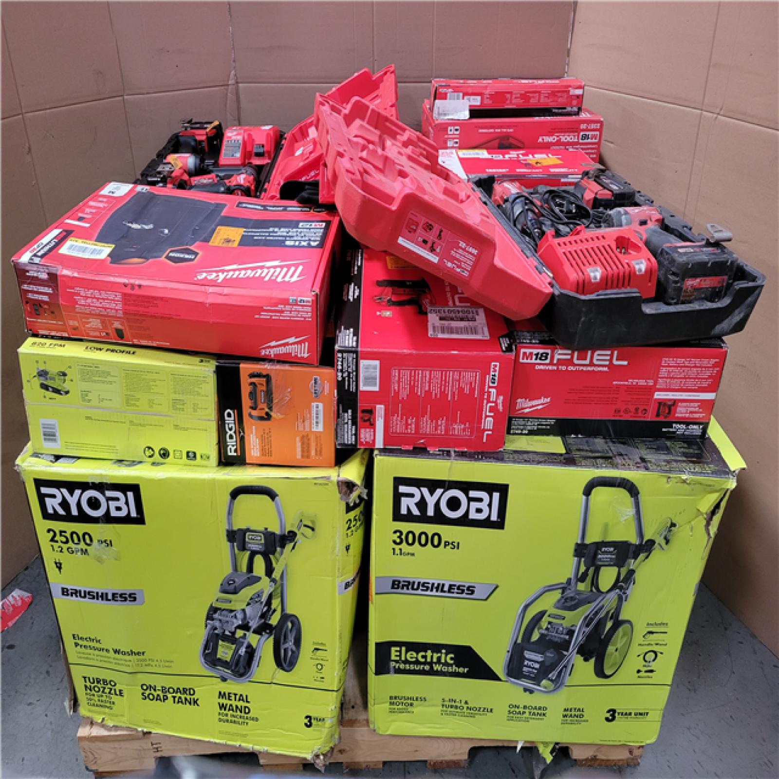 CALIFORNIA AS-IS TOOL PALLET