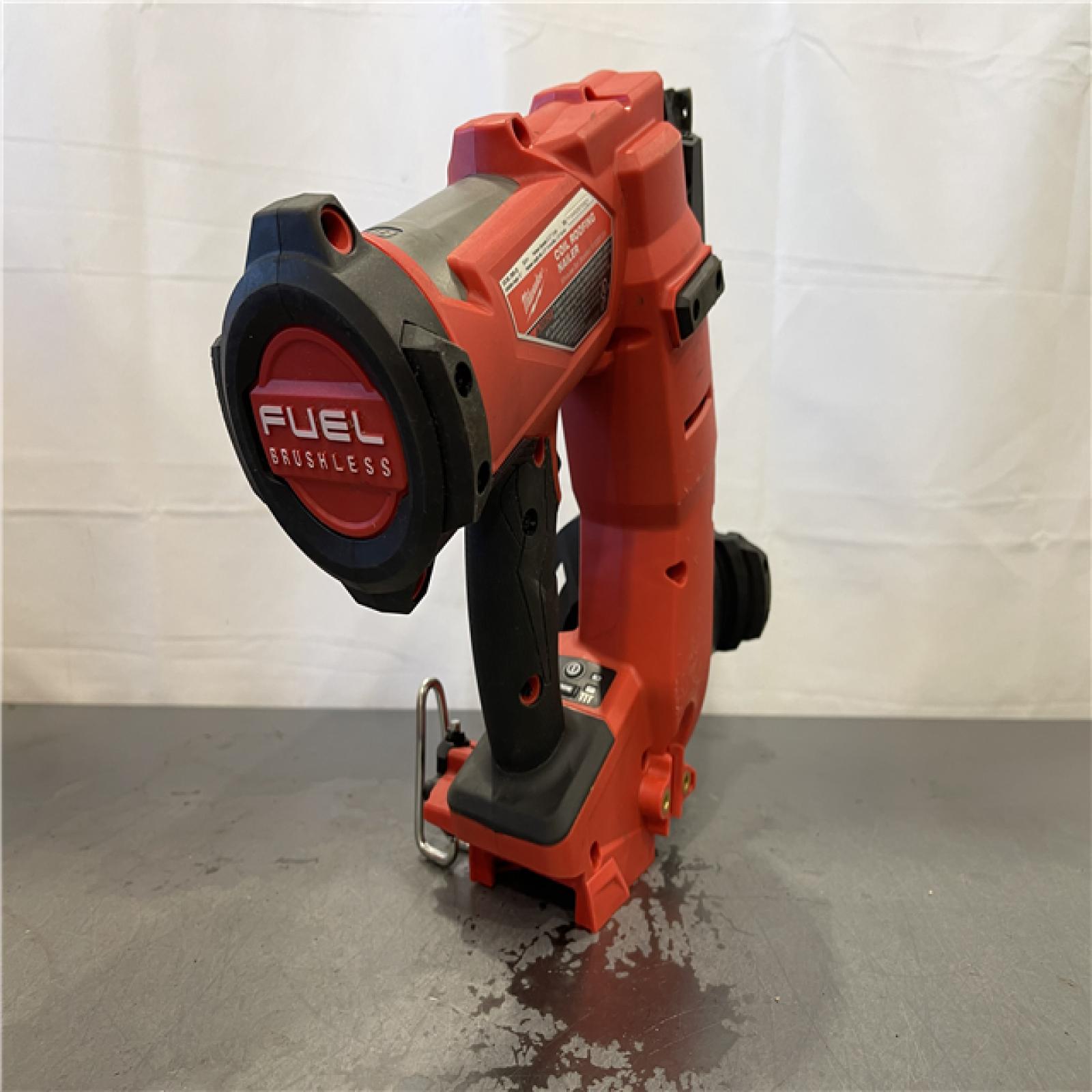 AS-IS - Milwaukee M18 FUEL 18-Volt Lithium-Ion Brushless Cordless Coil Roofing Nailer