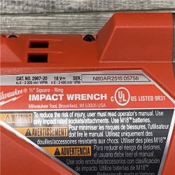 AS-IS Milwaukee FUEL 1/2 High Torque Impact Wrench with Friction Ring Kit