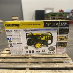 Dallas Location - NEW-  Champion 201169 6500W Electric Start Tri Fuel Generator