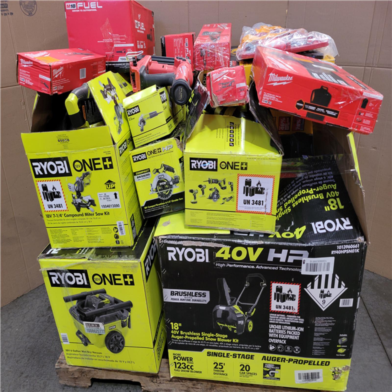 CALIFORNIA AS-IS TOOL PALLET