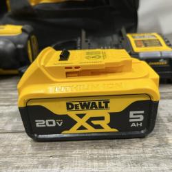 AS-IS DEWALT 20V MAX Lithium-Ion Cordless 1/2 in. Impact Wrench Kit