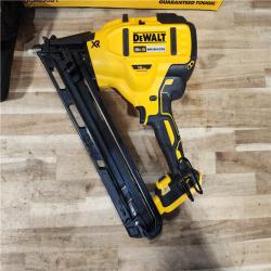 HOUSTON LOCATION - AS-IS DEWALT 20V MAX XR Lithium-Ion Cordless 2-1/2 in. 15-Gauge Finish Nailer Kit