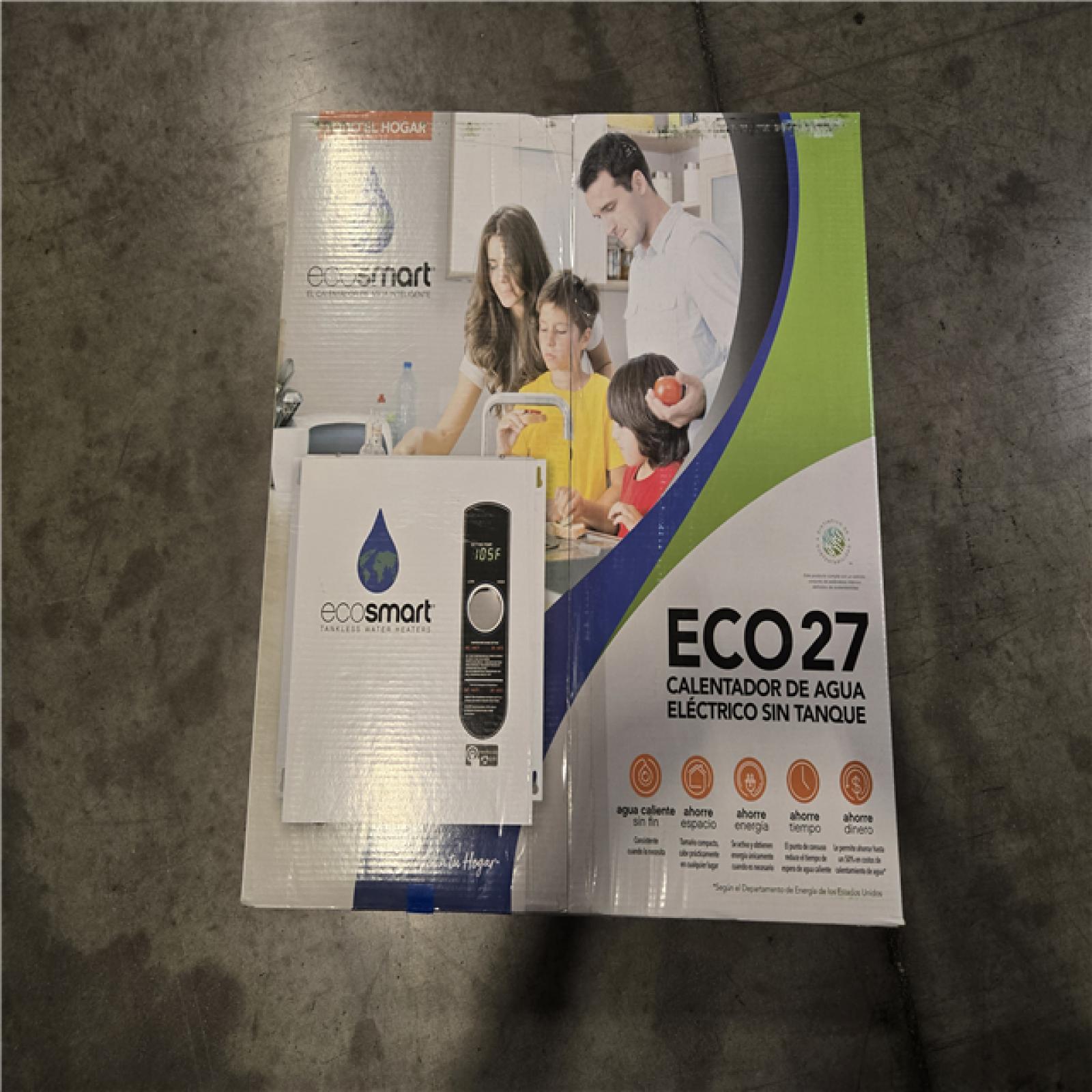 DALLAS LOCATION- NEW! EcoSmart ECO 27 Tankless Electric Water Heater