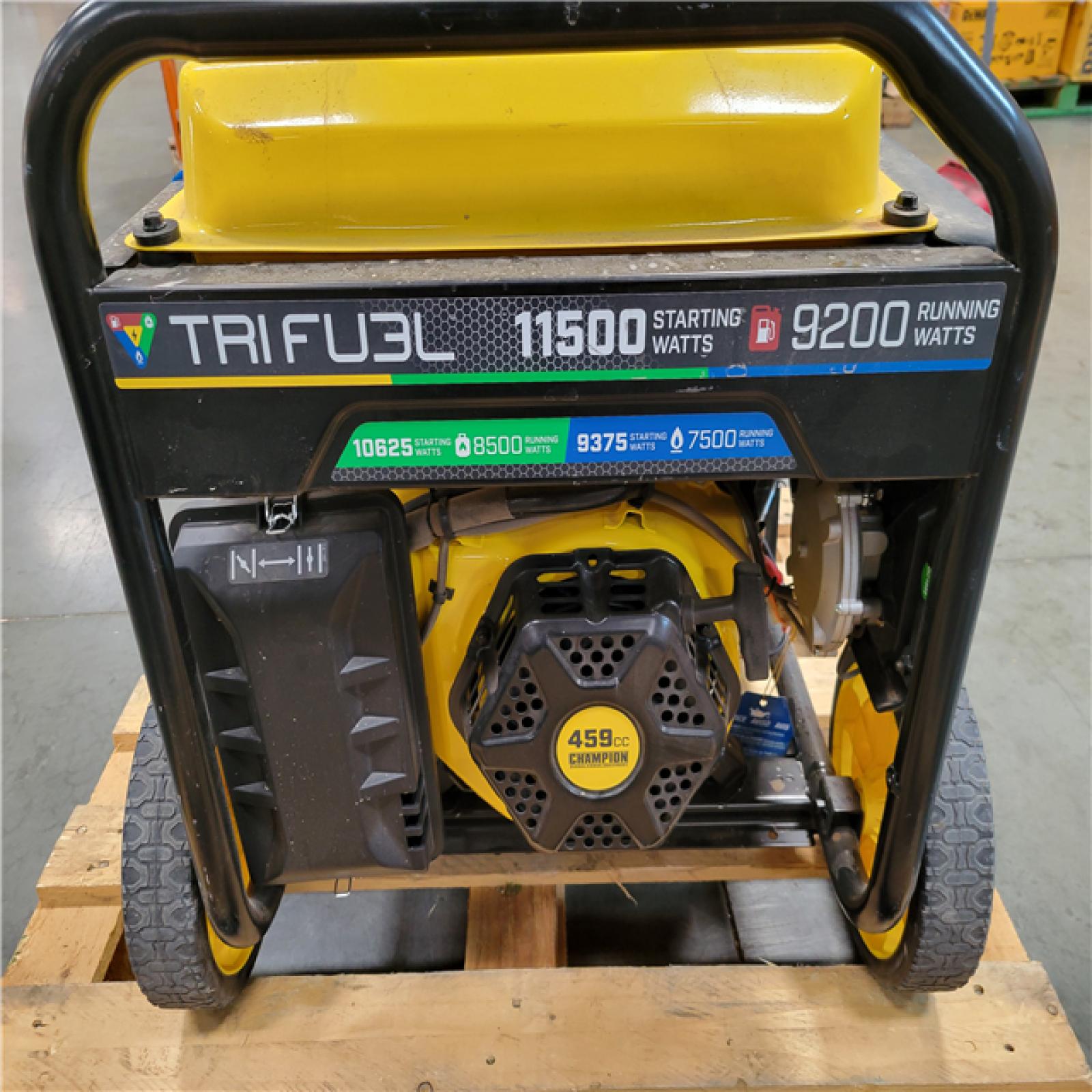 CALIFORNIA AS-IS CHAMPION PORTABLE GENERATOR