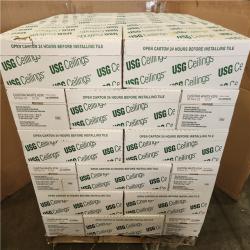 Phoenix NEW USG Ceiling Wood Fiber Ceiling Tile White (1 152 sq. ft/ 36 Cases)