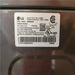 Phoenix Location LG 5.0 cu. ft. Mega Capacity Smart Front Load Electric All-in-One Washer Dryer Combo with TurboWash360 WiFi in Black Steel