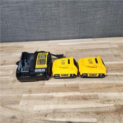 HOUSTON LOCATION - AS-IS DEWALT 2 TOOL COMBO KIT W/ (2) BATTERY & CHARGER