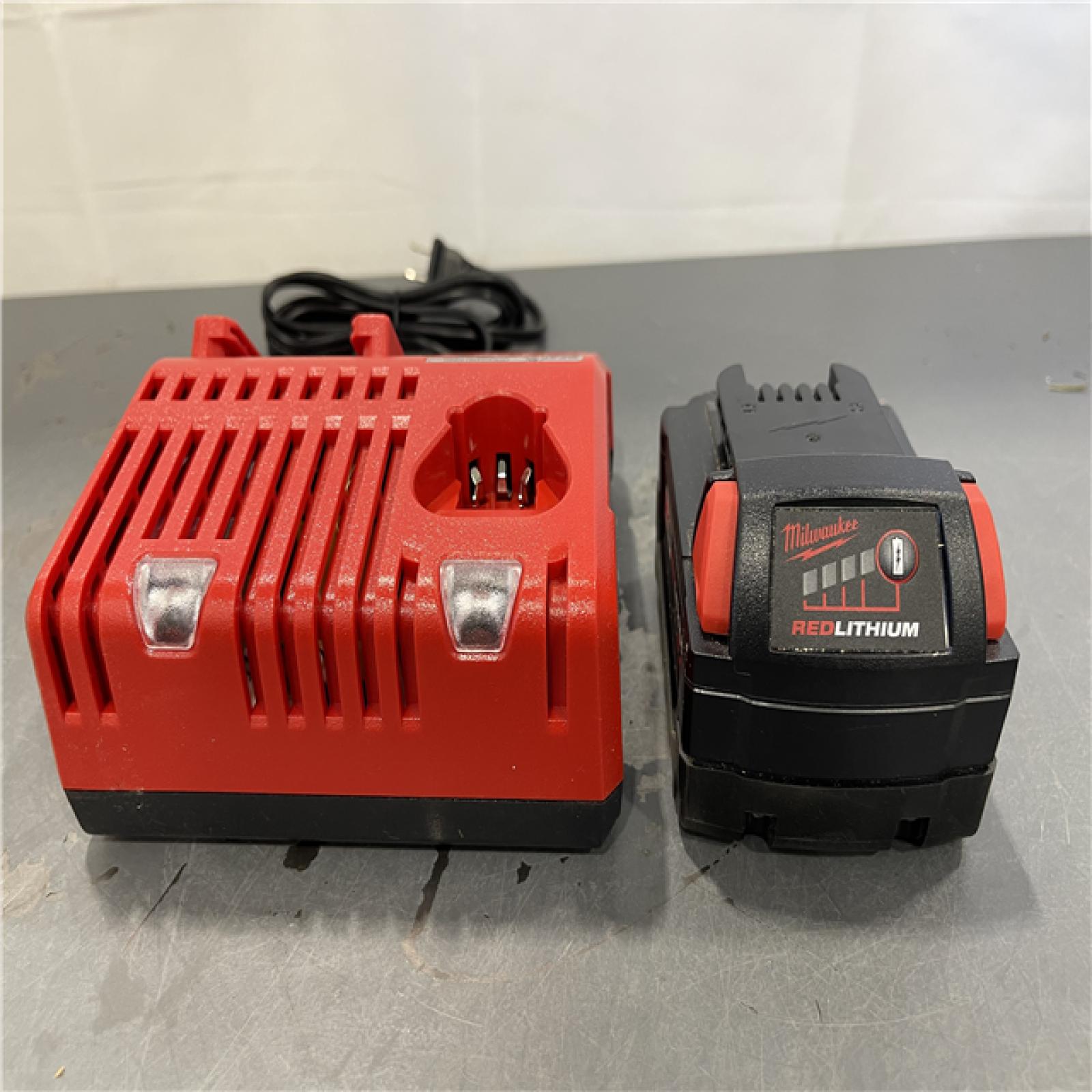 AS-IS - Milwaukee M18 18-Volt Lithium-Ion XC Battery Starter Kit