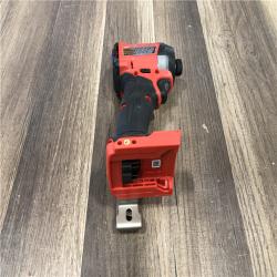 AS-IS Milwaukee FUEL 18V Lithium-Ion Brushless Cordless 1/4 in. Hex Impact Driver (Tool-Only)