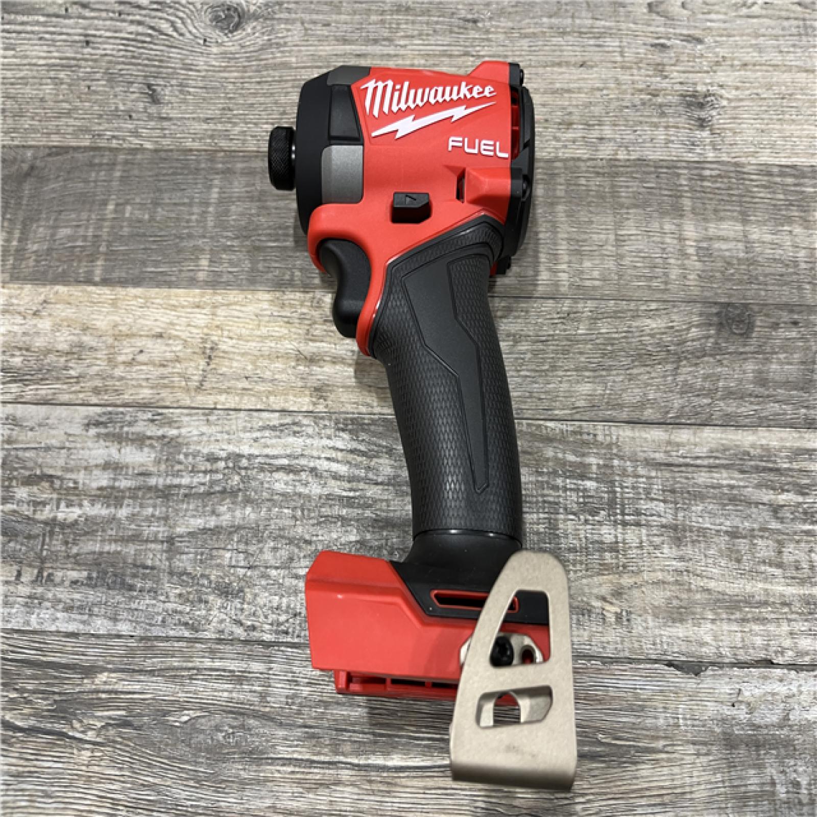 AS-IS Milwaukee FUEL 18V Lithium-Ion Brushless Cordless 1/4 in. Hex Impact Driver Kit