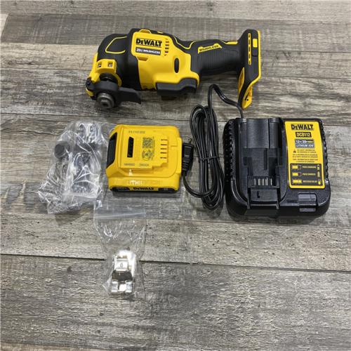 AS-IS DEWALT ATOMIC 20V MAX Cordless Brushless Oscillating Multi Tool Kit