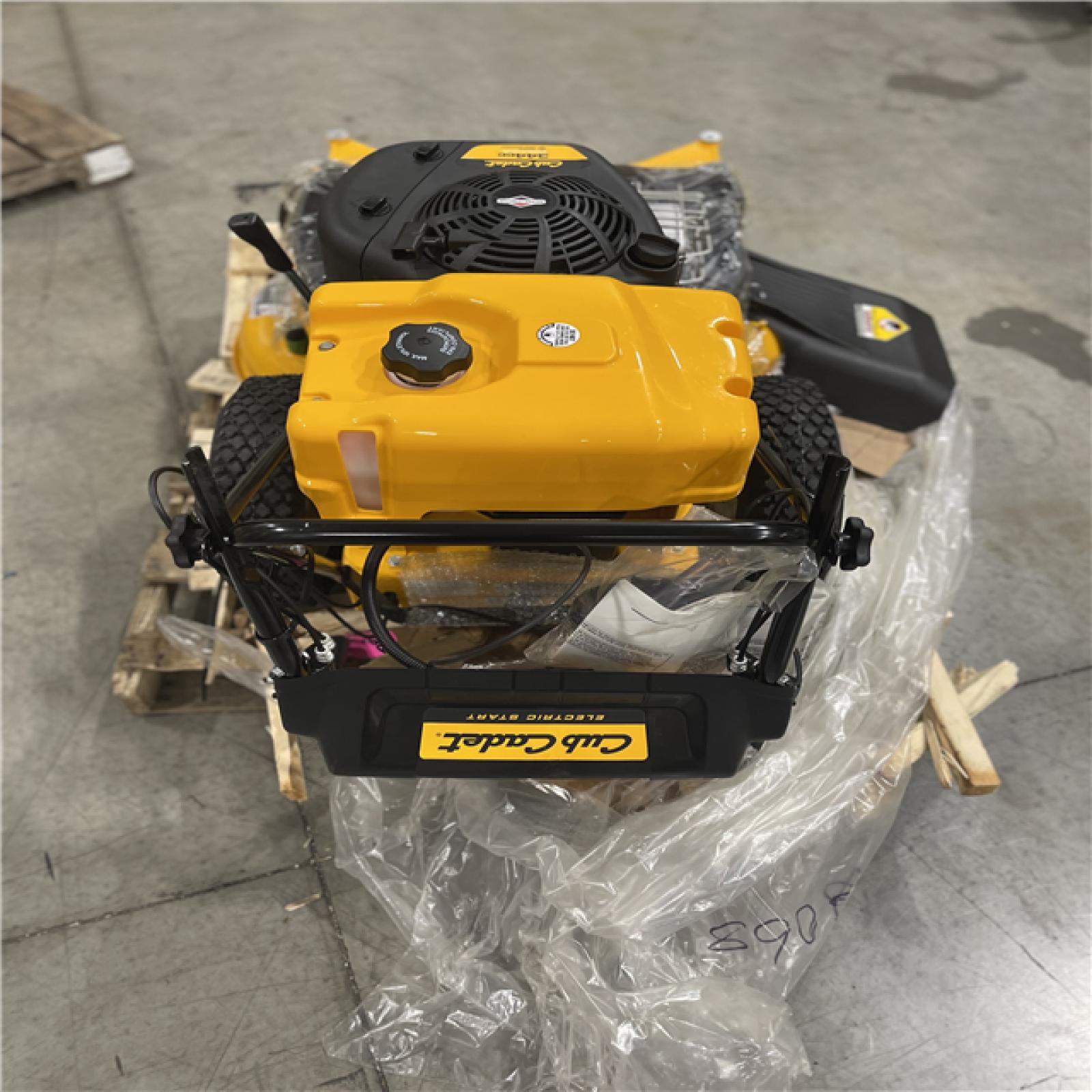 DALLAS LOCATION - Cub Cadet 33 in. 10.5 HP Briggs and Stratton Electric Start Gas Engine Wide Area Walk Behind Self Propelled Lawn Mower