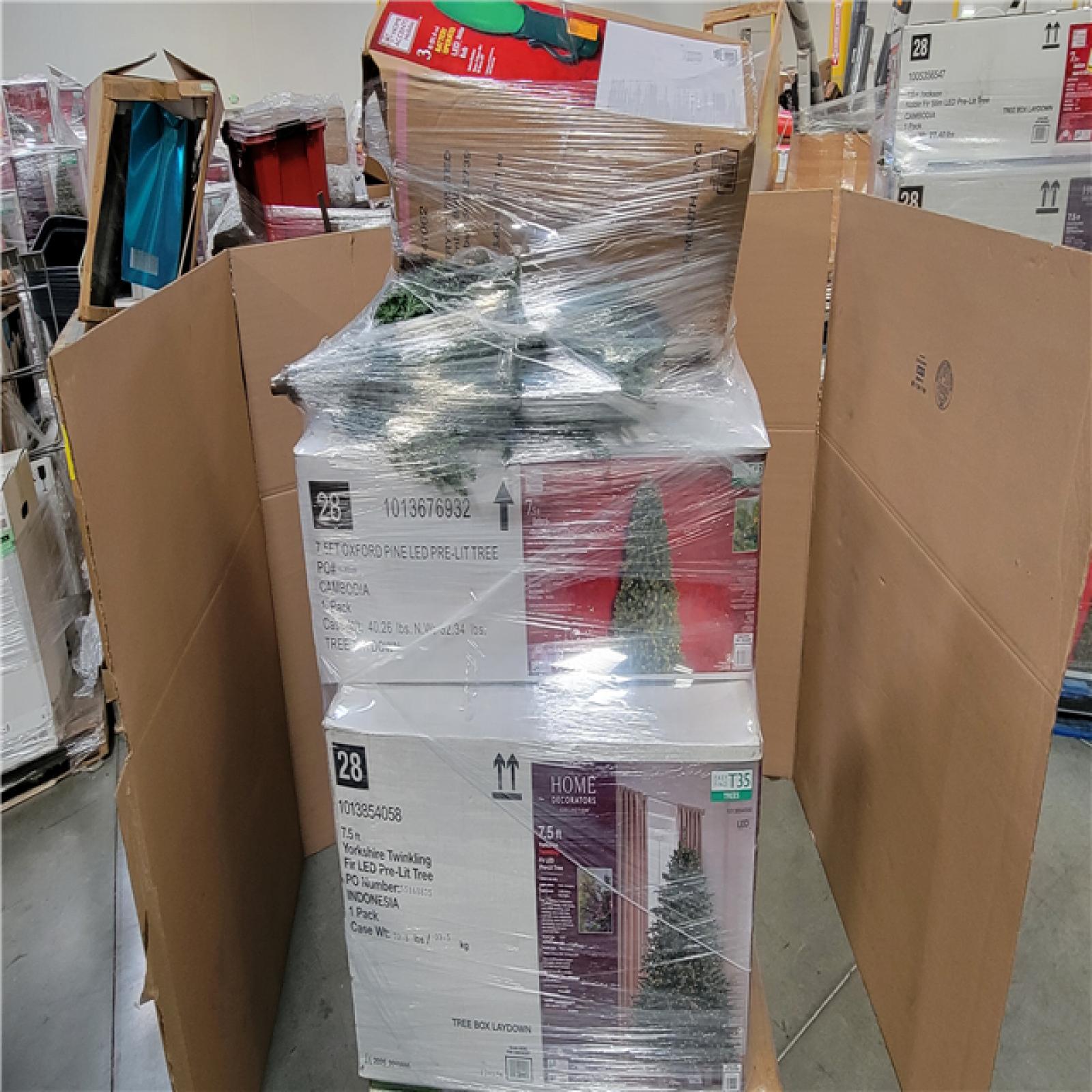 California AS-IS Holiday Pallet