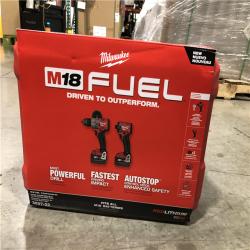 NEW! - Milwaukee M18 FUEL 18V Lithium-Ion Brushless Cordless Hammer Drill and Impact Driver Combo