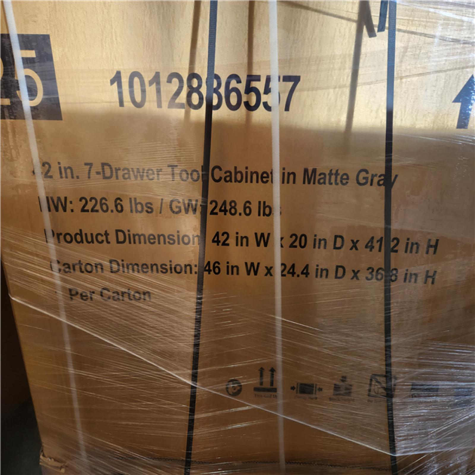 Phoenix NEW Husky Heavy Duty 42 in. 12-Drawer Matte Gray Tool Chest Combo (SEALED)