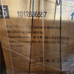 Phoenix NEW Husky Heavy Duty 42 in. 12-Drawer Matte Gray Tool Chest Combo (SEALED)